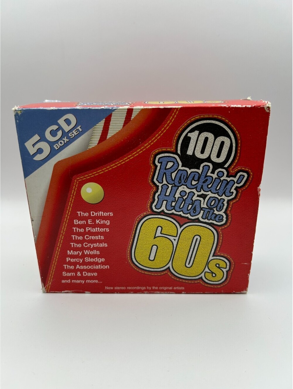 100 Rockin' Hits of the 60s 5-CD Box Set Madacy Complete